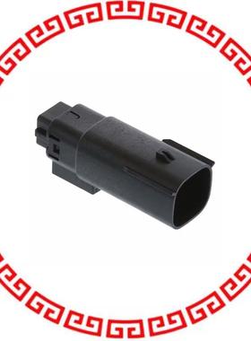 334823601 CONN PLUG 6POS DUAL BLACK