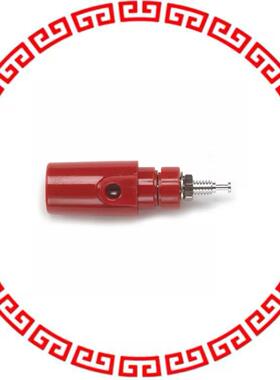25600 SPRING LOADED BIND POST RED