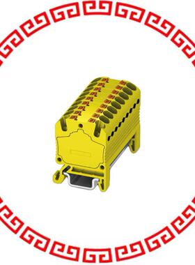 3002961 DISTRIBUTION BLOCK YELLOW
