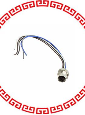 T4171110005-001 CBL FMALE TO WIRE LEAD 5P 0.66'