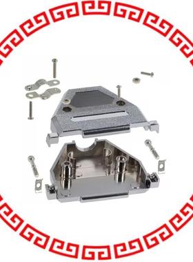 977-037-020R121 BACKSHELL DB37 METALIZED PLASTIC