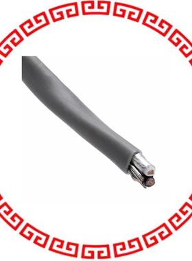 8760MN 008100 CABLE 2COND 18AWG GRAY 100'