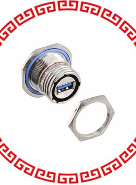 USB3FTV7AN RECEPTACLE W/ FEMALE USB3-A NICK