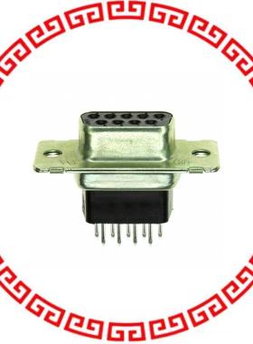 205734-7 CONN D-SUB RCPT 9POS VERT SOLDER