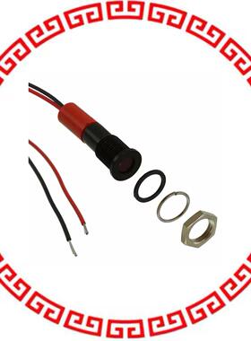 Q8F3BXXHR110E LED PMI FLUSH 110VAC RED