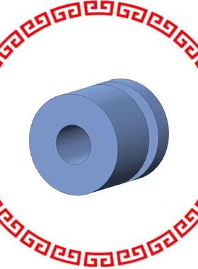 G-512-V2525 SCREW GROMMET THRMPL BLK