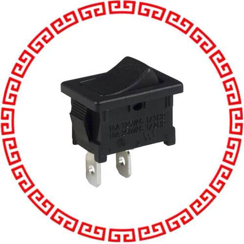 DA102J12S215QF SWITCH ROCKER SPST 16A 125V
