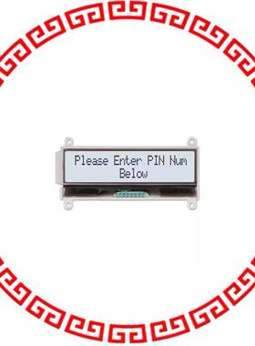 NHD-C0220BIZ-FSW-FBW-3V3M LCD COG CHAR 2X20 WH TRANSFL