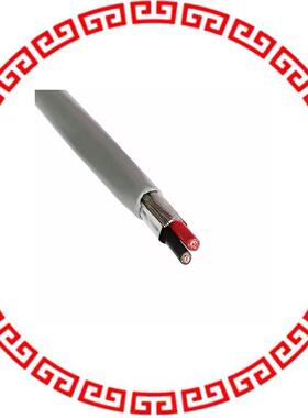 E2052S.30.10 CABLE 2COND 14AWG GRY SHLD 1000'