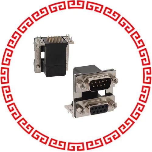 178-009-413R571 CONN D-SUB PLUG/RCPT 9POS R/A