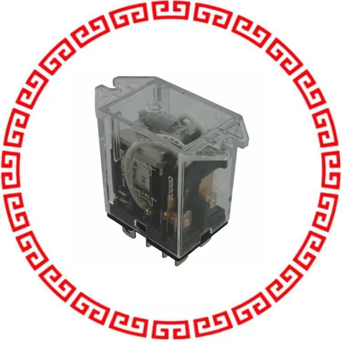 LY2F-DC24 RELAY GEN PURPOSE DPDT 10A 24V