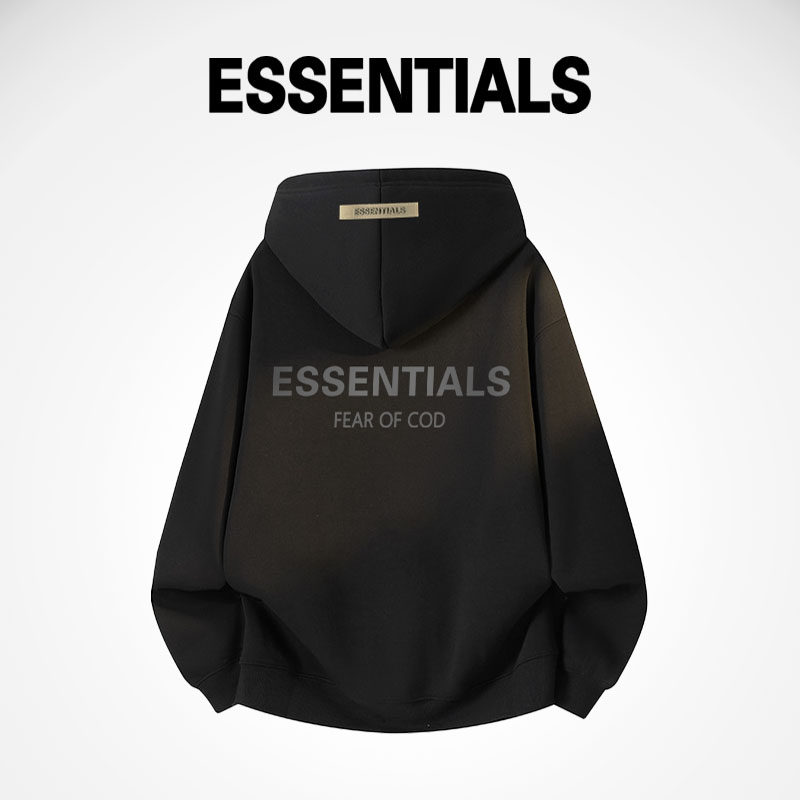 ESSENTIALS官网复线连帽卫衣男女情侣款秋冬美式休闲运动潮牌帽衫