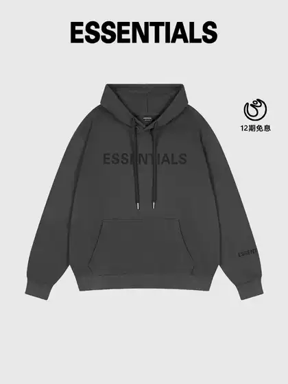 ESSENTIALS Official Hoodie for Men and Women Couple Style New Fall Autumn Loose Fit Casual Trendy Outerwear