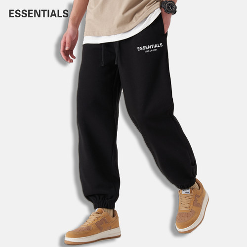 ESSENTIALS官方卫裤男束脚九分裤