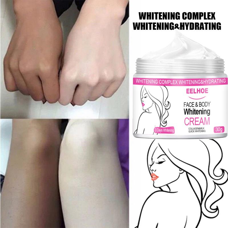 Body Whitening Cream Underarm Armpit Knee Dark Skin Whitenin