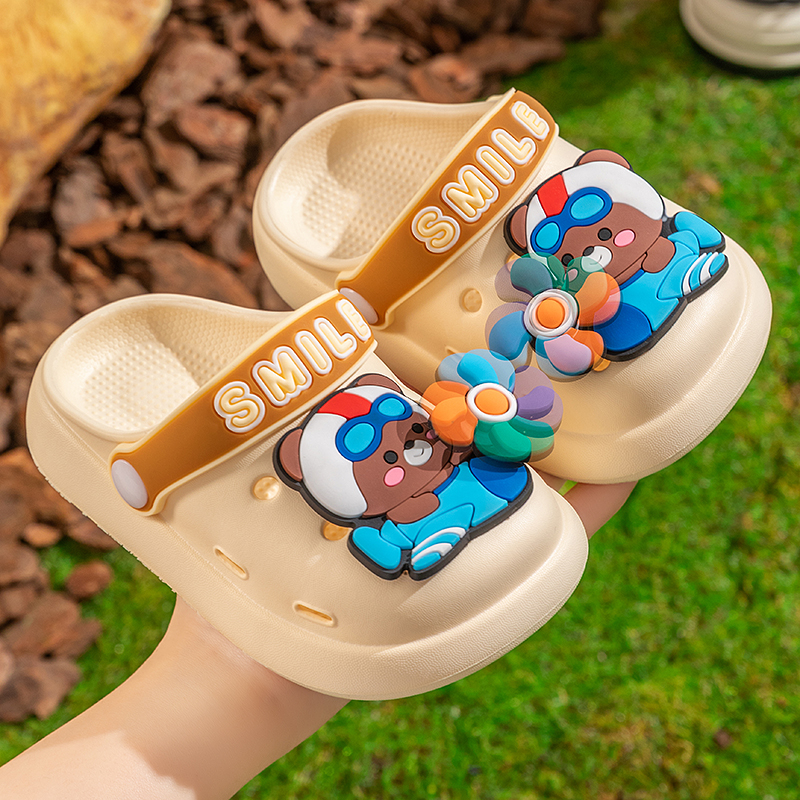 卡通可爱儿童拖鞋防滑软底外穿夏