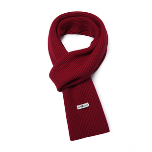 枫竺高端女装冬日高级氛围感过年红色洋气保暖全羊毛围巾女冬季