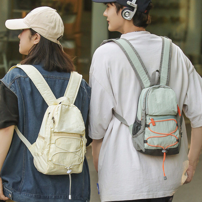 迷你双肩包男女时尚户外运动骑行小背包野餐轻便登山包小型爬山包