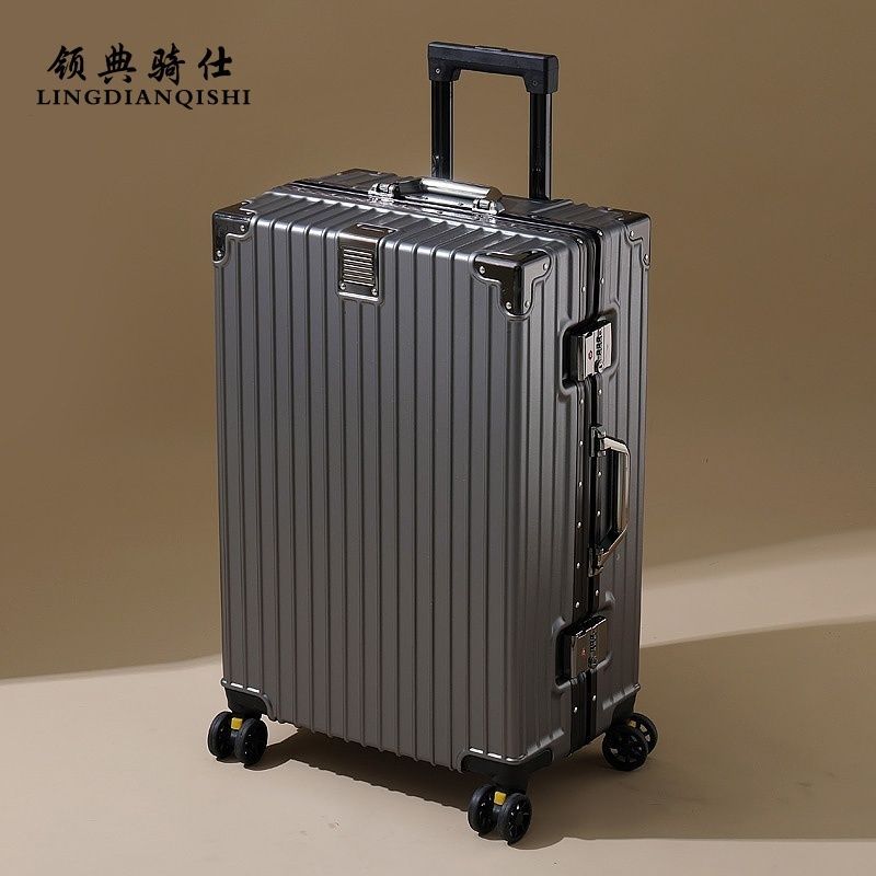 二代升级行李箱大容量铝框拉杆箱万向轮男女学生密码箱锁扣旅行箱