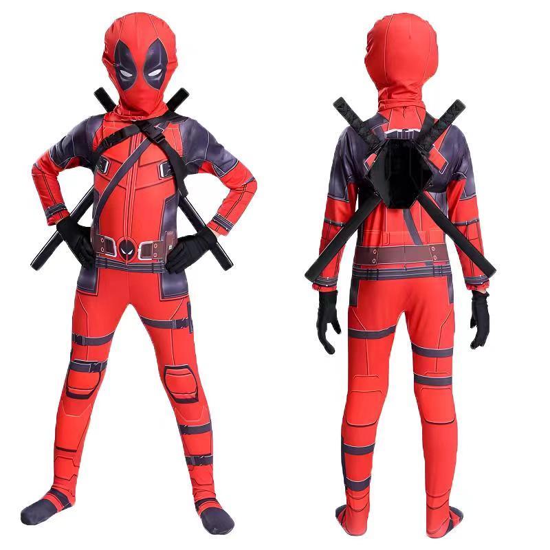 Deadpool死侍衣服儿童成
