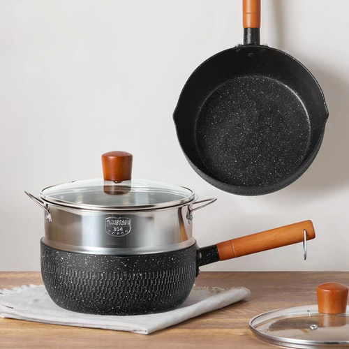 健康麦饭石煎蛋不粘锅