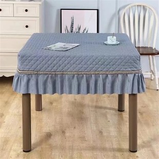速发桌布麻烦桌防尘罩盖布垫子加厚家用全形动机正方自台面布