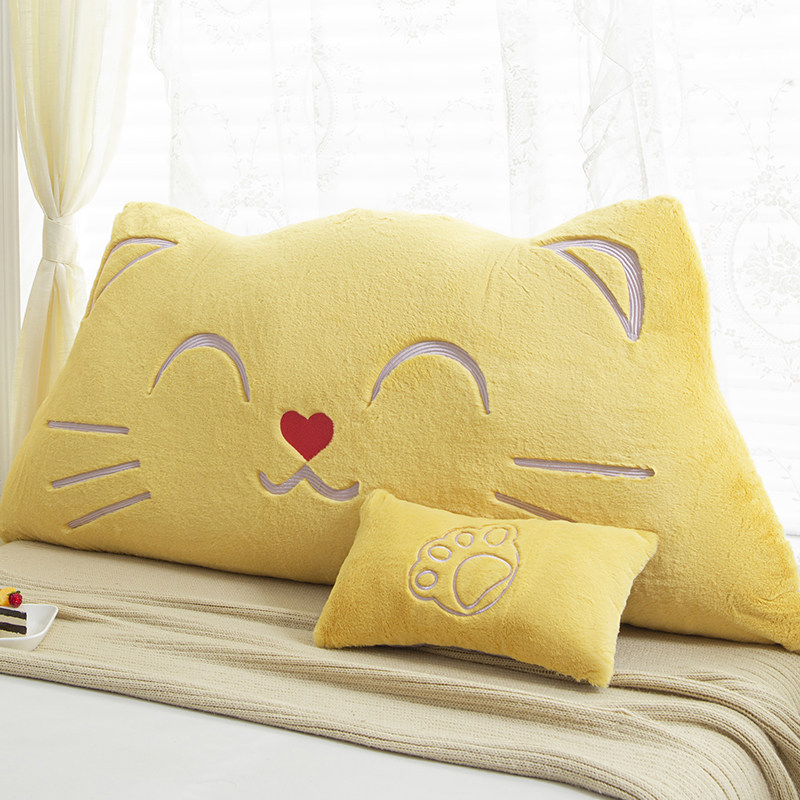 现货速发可爱孩 床头靠背软包新款靠枕床上大靠背榻榻米软包可拆,居家布艺,床头靠垫,淘宝优惠券,粉丝福利购,淘宝优惠卷
