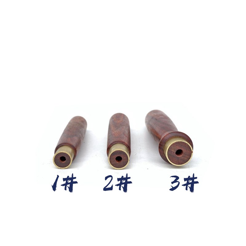 速发红木柄铲刀凿子配件木把手工具木锉刀柄握穿孔原木柄