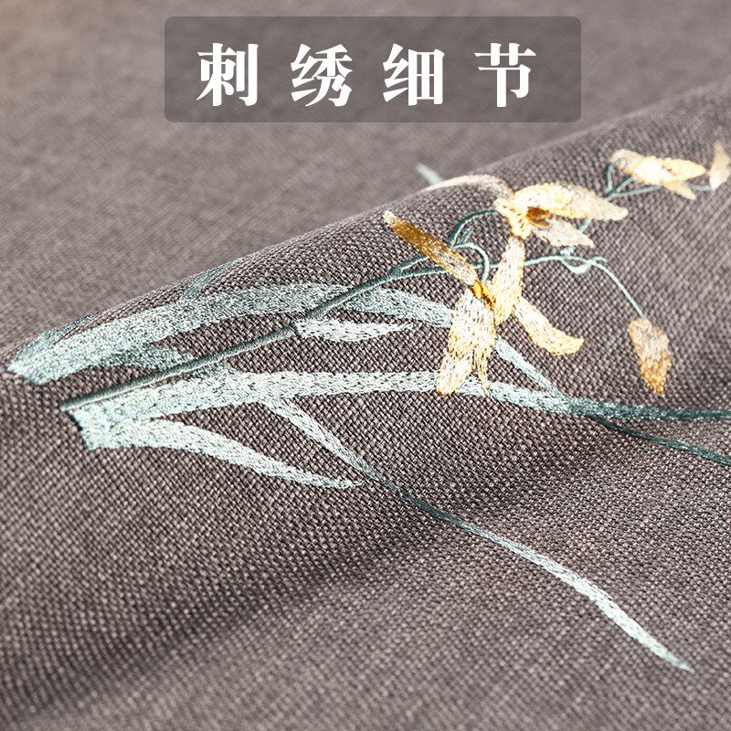 速发实木餐椅垫坐垫高档家用中式红木椅子垫挖角卡口餐桌圈椅座垫