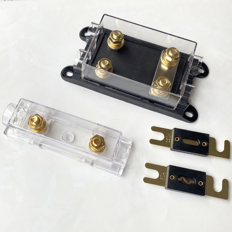速发2V24V12V叉栓式汽车保险丝50安60安80安100安150安AL保险片