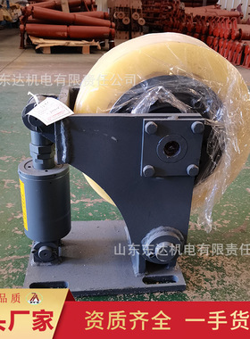 缓冲性能好LS45双轮滚轮罐耳 聚氨酯胶圈结构罐道轮