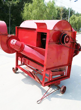 125型稻麦脱粒机打谷机中型打麦子机器脱粒干净分离干净扬场机