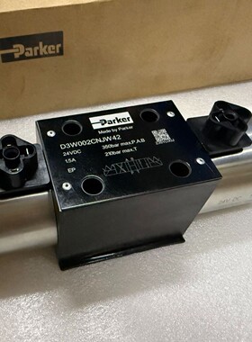 派克D3W002CNJW42电磁换向阀 NG10 CETOP05 液压方向阀 350bar，