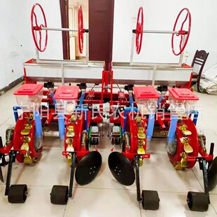 两垄四行玉米膜上播种机绿豆高粱打瓜秋葵油葵膜上播种机