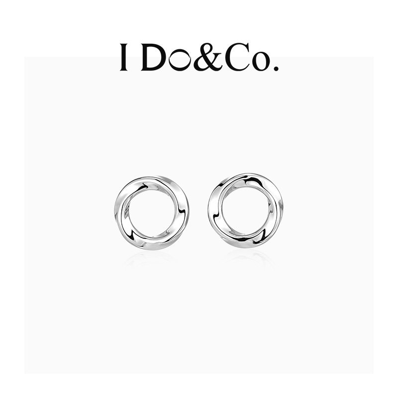 小银环925银简约高级感耳钉