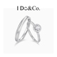 Do&Co.星环密语情侣对戒纯银戒指一对小众设计生日礼物送男女友