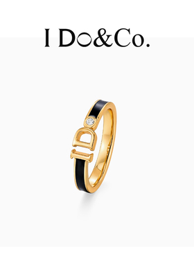 I Do&Co.简约款戒指男单戒 轻奢小众个性素圈戒光面男食纯银指环