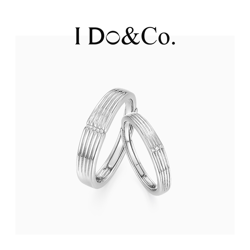 心动乐章对戒925银IDo&Co.