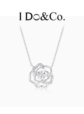 I Do&Co.玫瑰绮梦项链女款纯银轻奢小众设计锁骨链生日礼物送女友