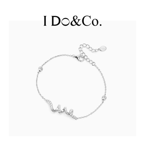 I Do&Co.LOVE手链女925银轻奢设计精致高级送女朋友闺蜜生日礼物