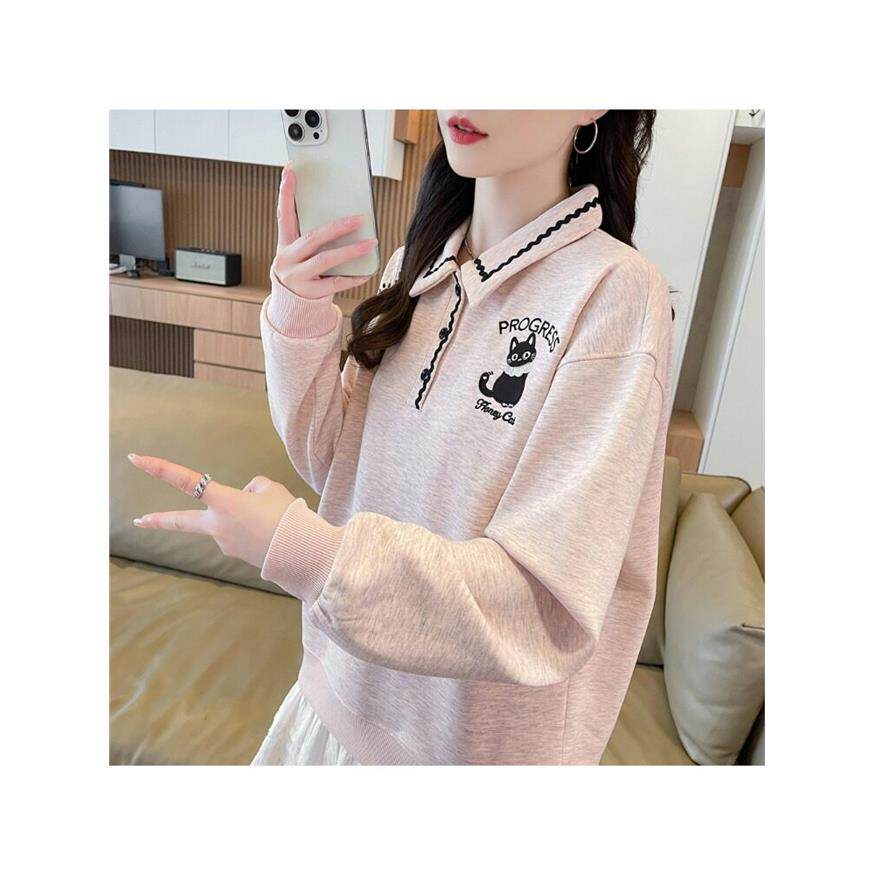 实拍6251卫衣女秋冬新款