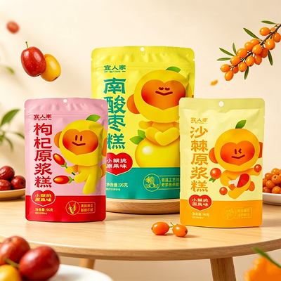 宜人家小猴挑南酸枣沙棘枸杞蜜饯