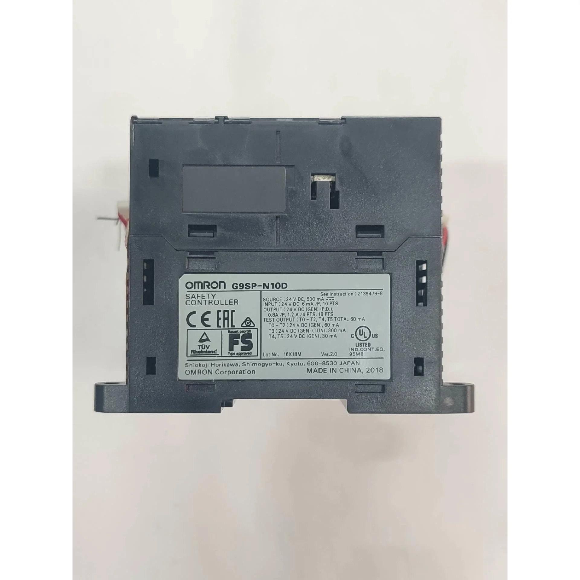 非标价G9SP-N10D，欧姆龙PLC，二手拆机原装正品，已初始化议价