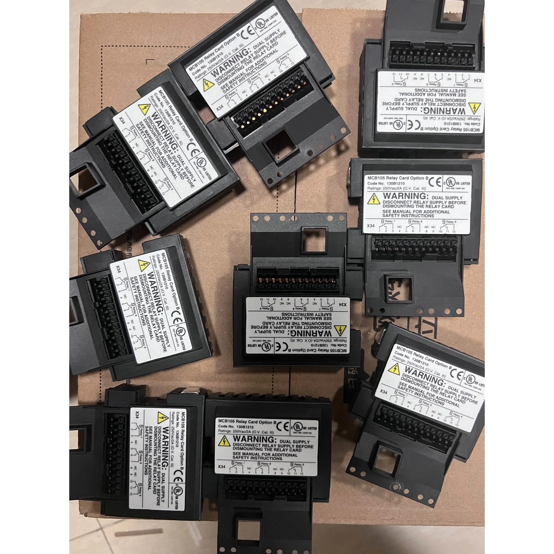 非标价MCB105 130B1210 全新丹佛斯变频器继电器扩展卡议价