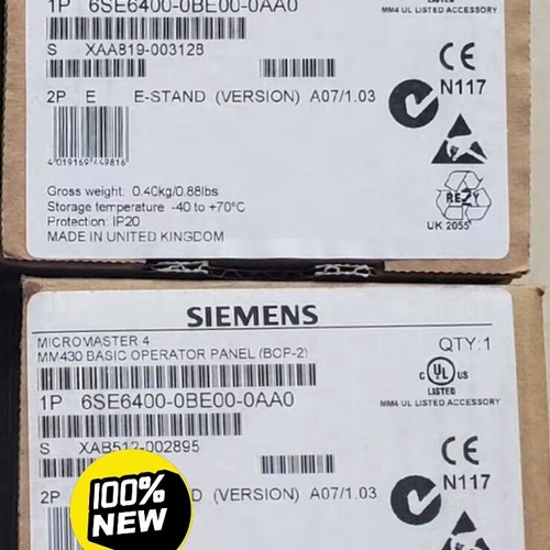 非标价6SE6400-0BE00-0AA0全新 MICROM议价