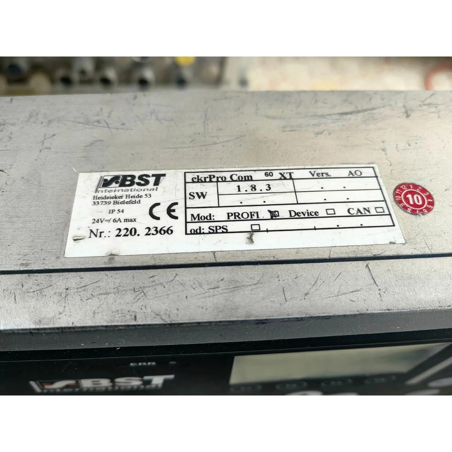 非标价BST德国比勒纠偏器ekrpro Com60纠偏控制器拆机功议价