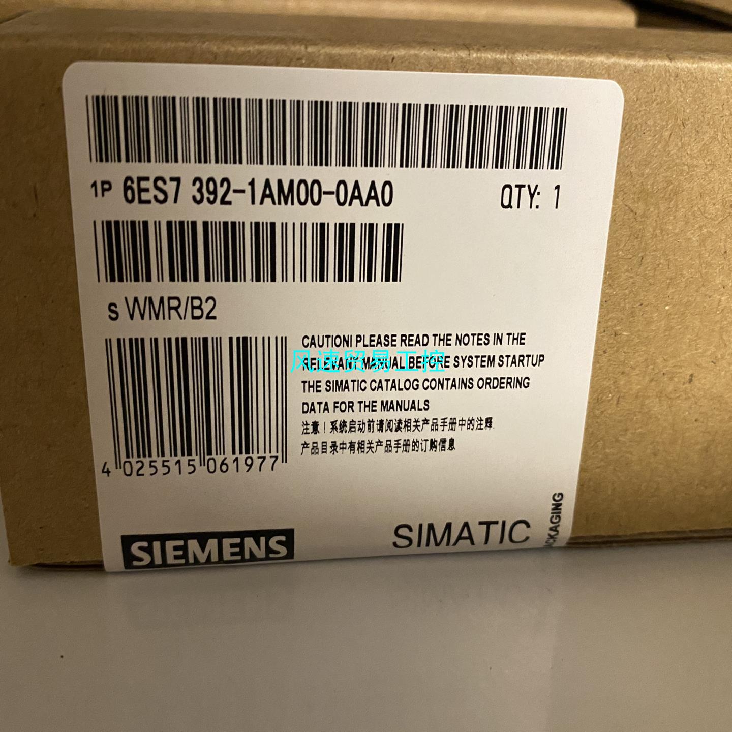 非标价西门子6ES7392-1AM00-0AA0现货包装功能完好议价