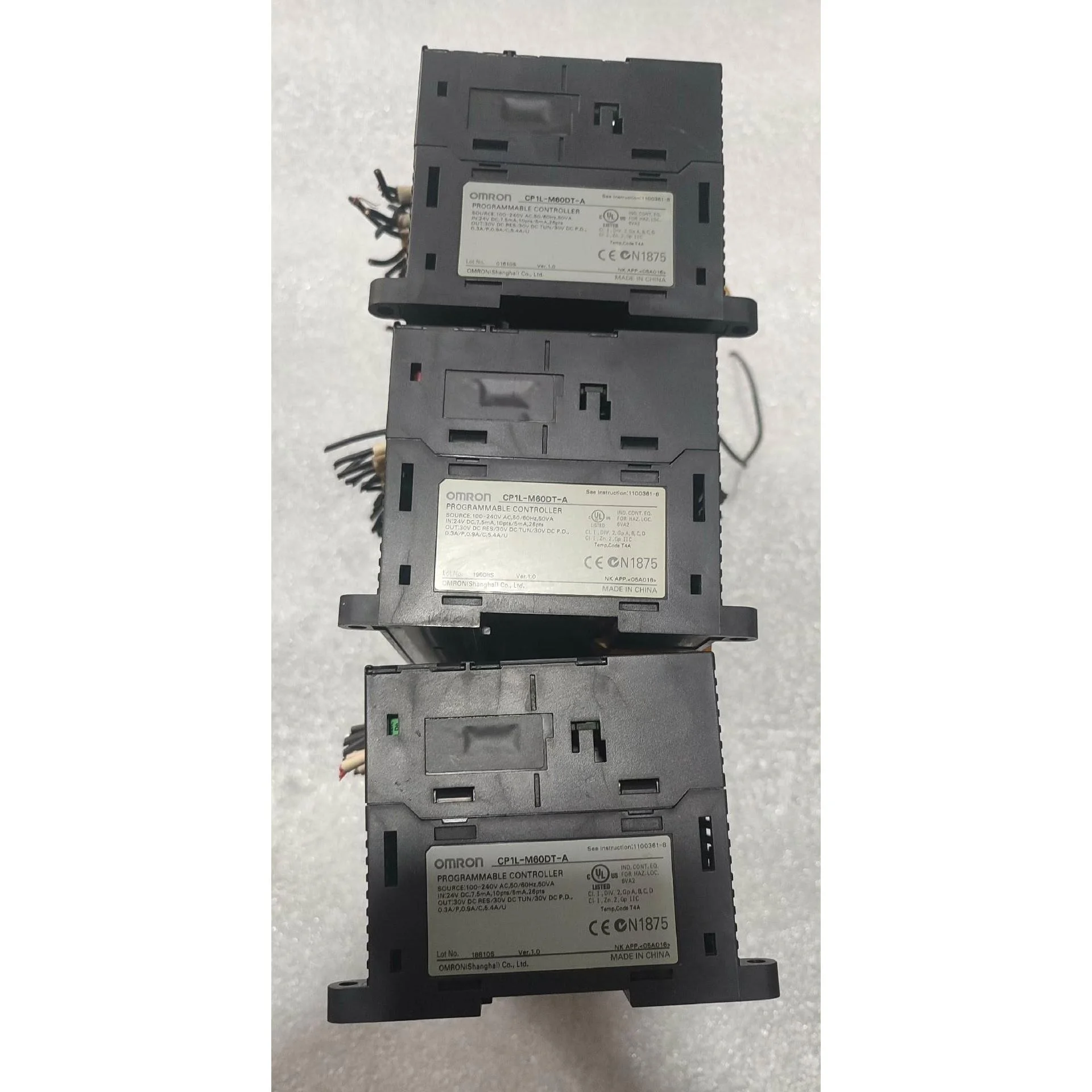 非标价CP1L-M60DT-A，欧姆龙PLC，二手拆机原装正品，已议价