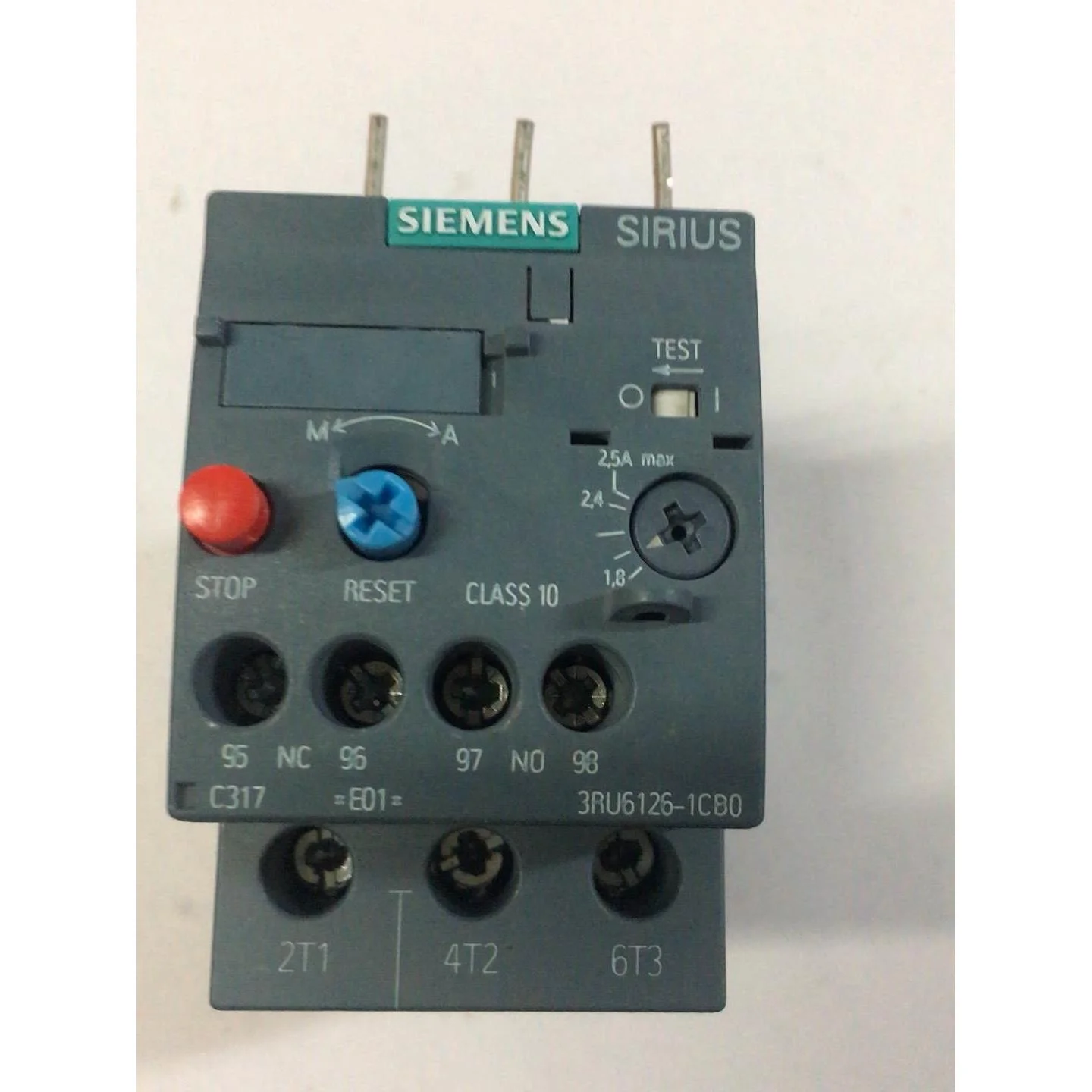 非标价西门子热保护器拆机3RU6126-1CB0议价