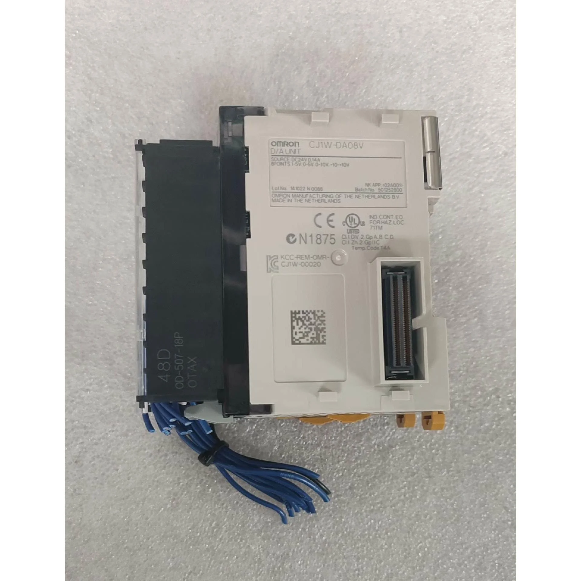 非标价CJ1W-DA08V，欧姆龙PLC，二手拆机原装正品，已初始议价